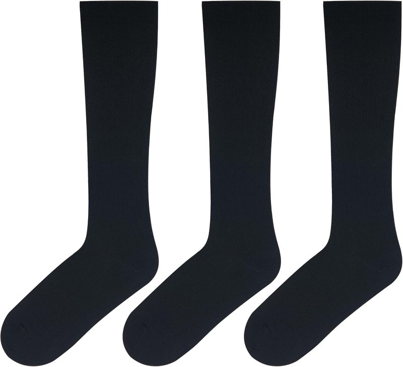 Y2Y2 Knee High 8-15 mmHg Graduated Compression Socks 3-Pack - Image 4